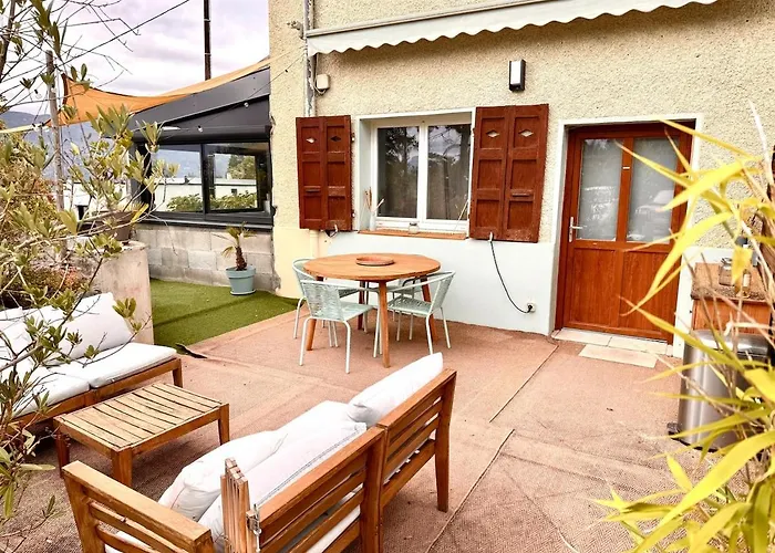 アパート Le Paisible - Duplex 5 Pers, Parking, Terrasse Et Vue