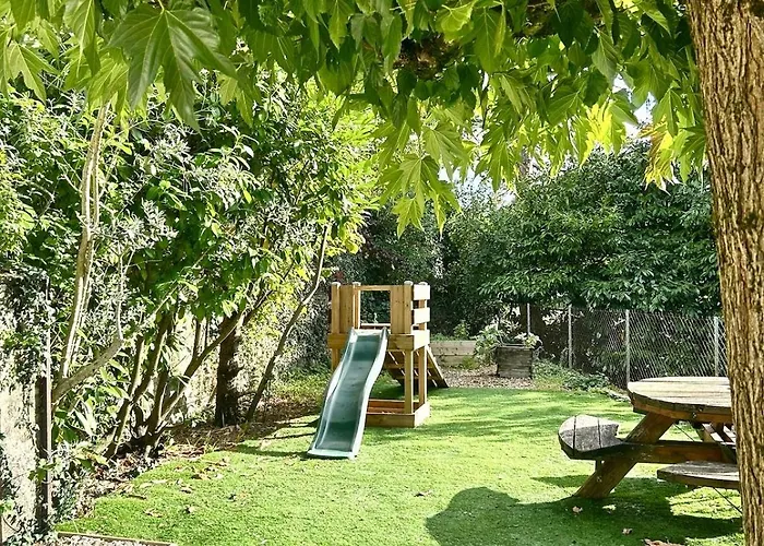 Le Paisible - Duplex 5 Pers, Parking, Terrasse Et Vue アパート エクスレバン